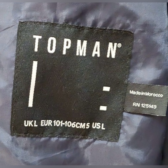 Men’s L Topman Sport zip jacket - Picture 2 of 3